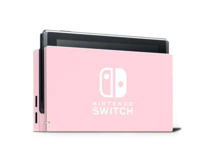 Cow print pastel pink Full Wrap Vinyl Skin for Nintendo Switch