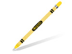Crayon Style Yellow Apple Pencil Skin