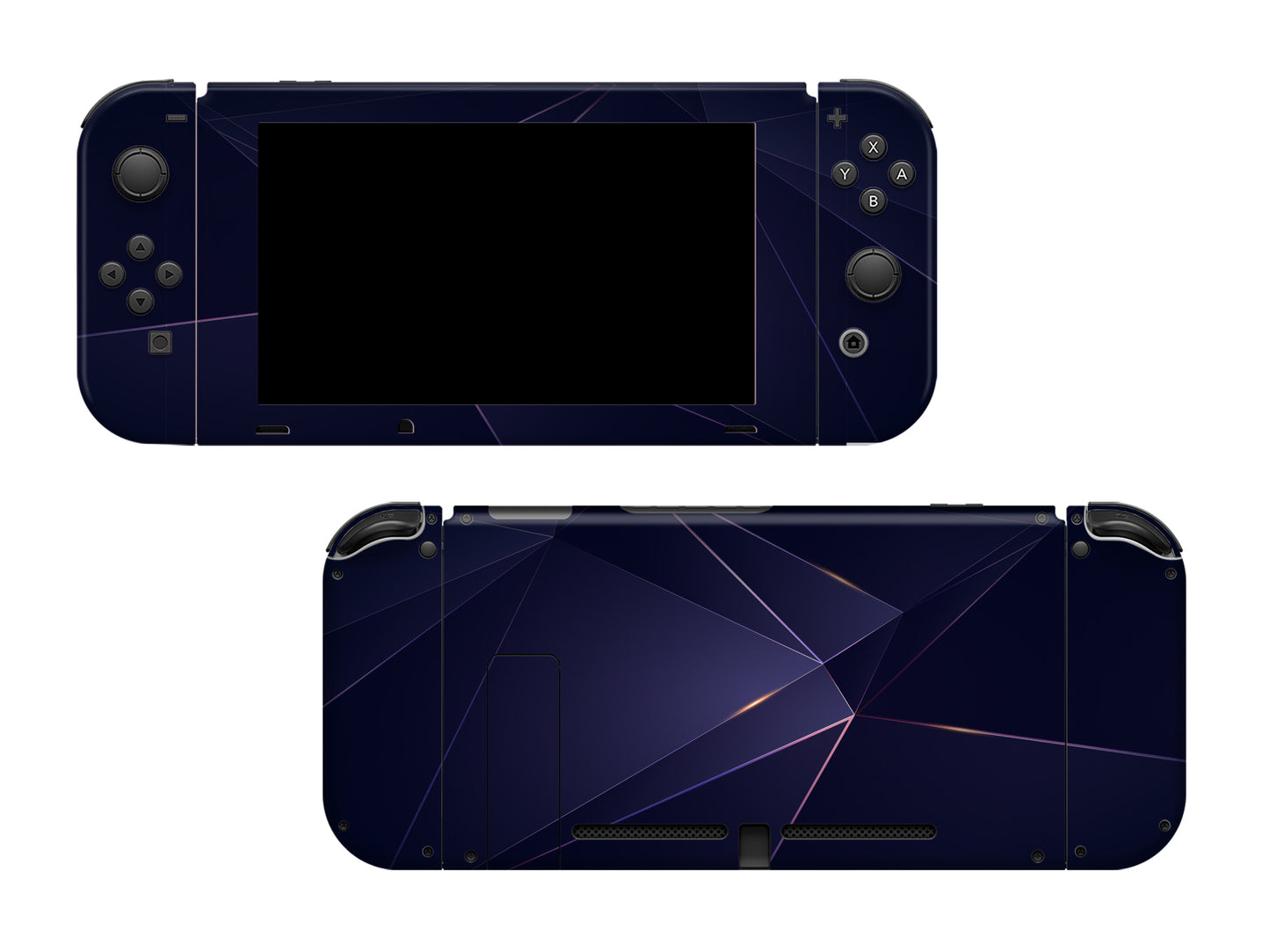 Light and Shadow Effect Full Wrap Vinyl Skin for Nintendo Switch