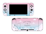 Don't Worry Be Happy Vinyl Skin for Nintendo Switch