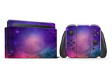 Watercolor Galaxy Cosmic Full Wrap Vinyl Skin for Nintendo Switch