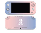 Pink blue ombre Full Wrap Vinyl Skin for Nintendo Switch Lite